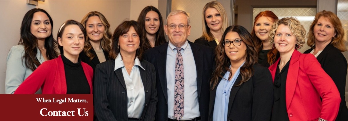 The Prue Law team gathered at the firm's Willimantic CT office